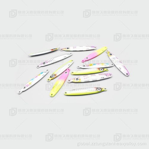 Offer High Quality Tungsten Fish JIG Tungsten alloy lure fishing jig weights Supplier